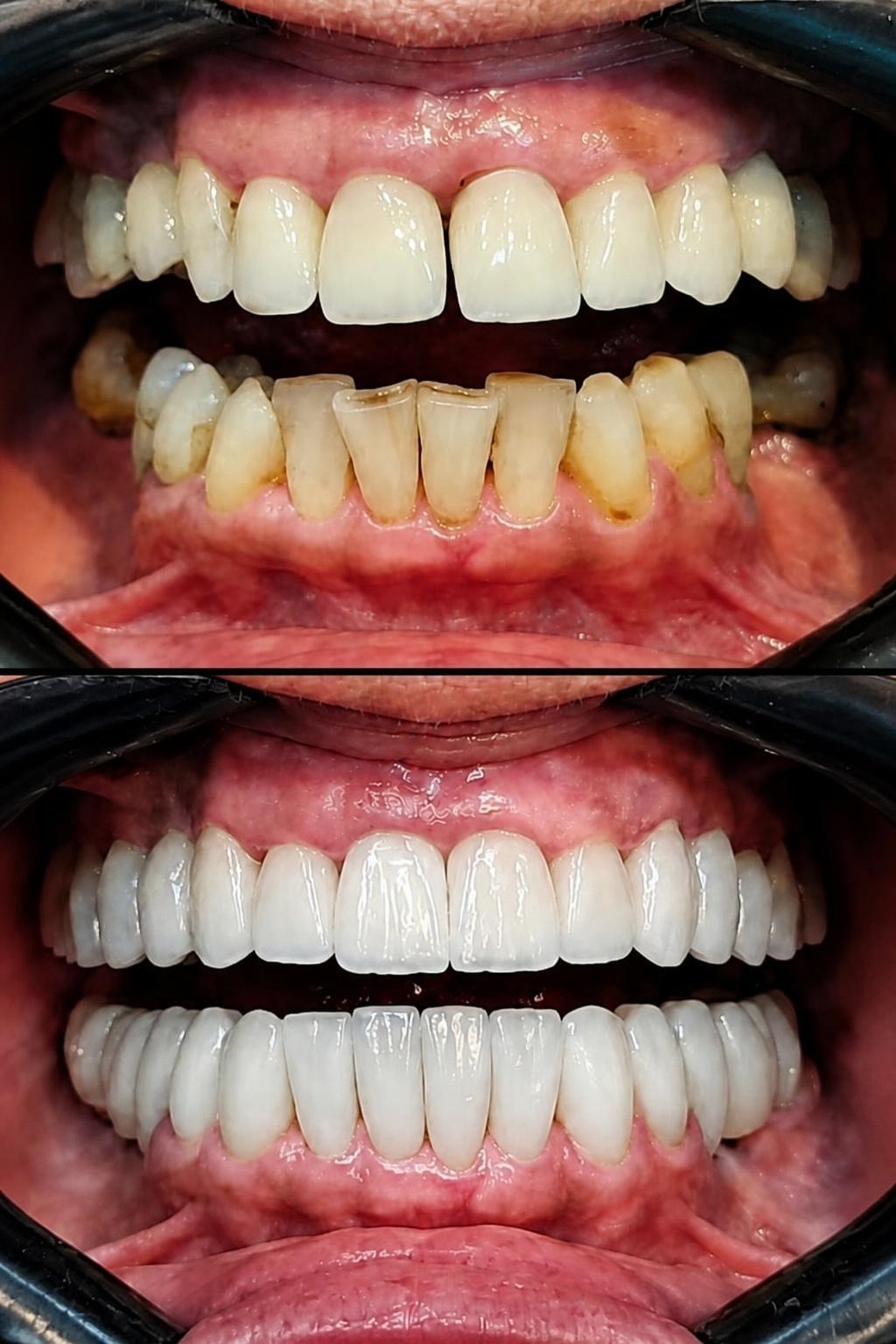 Condição atual e simulação digital do sorriso
